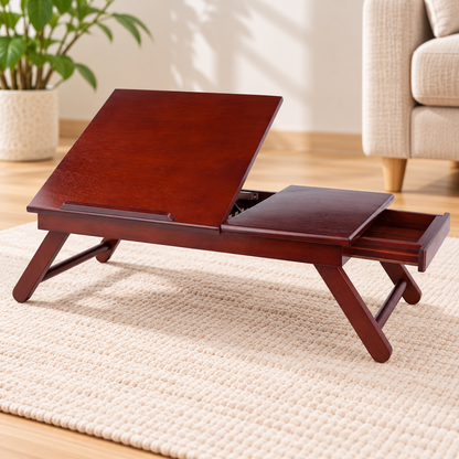 Wooden Tilt Top Lap Desk