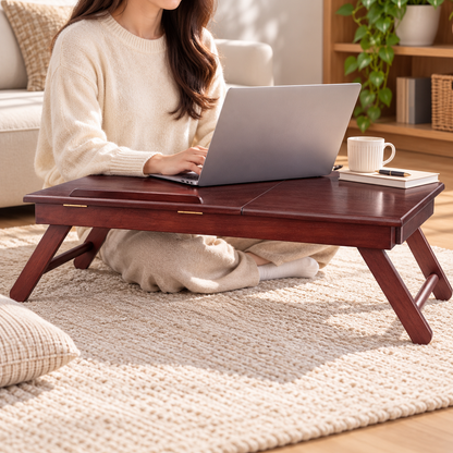Wooden Tilt Top Lap Desk