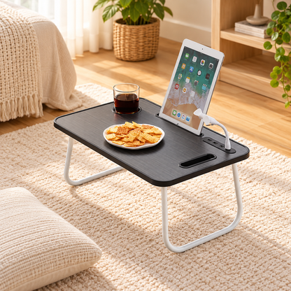 Foldable USB Laptop Lap Desk