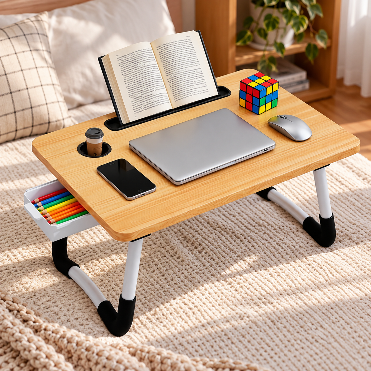 Foldable Laptop Bed Tray Desk