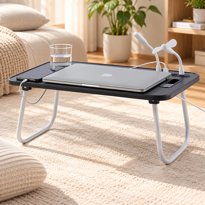Foldable USB Laptop Lap Desk