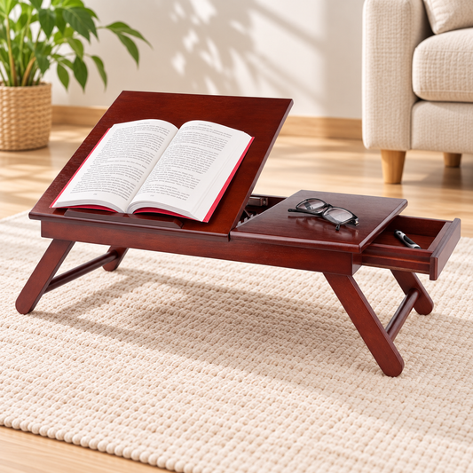 Wooden Tilt Top Lap Desk